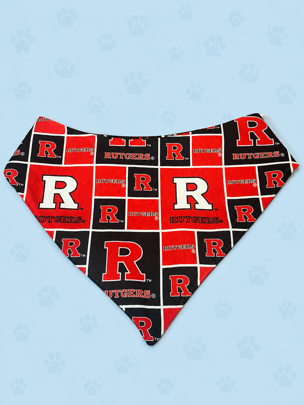 🐾 Rutgers Scarlet Knights Pet Bandana – Game Day Pup Pride