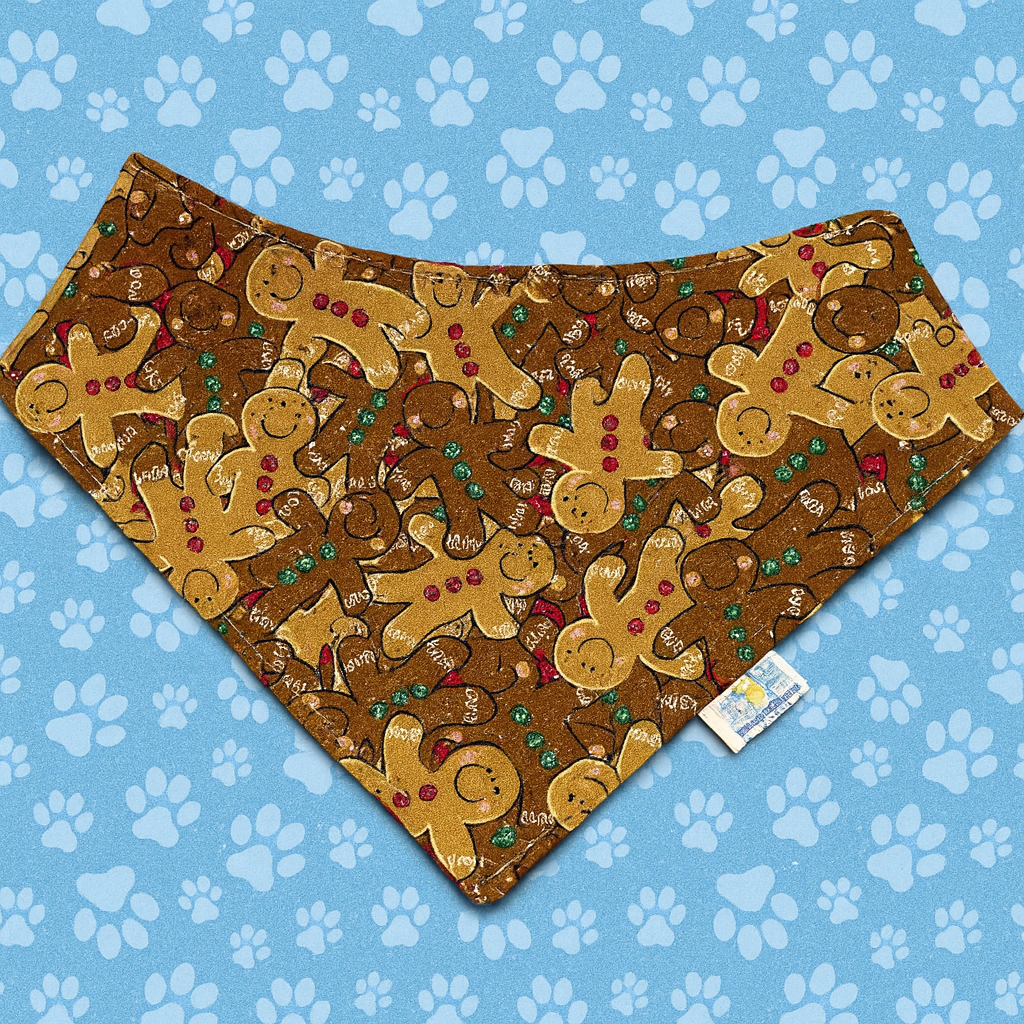 🍪 Run, run, as fast as you can… this pup’s the cutest gingerbread fan!