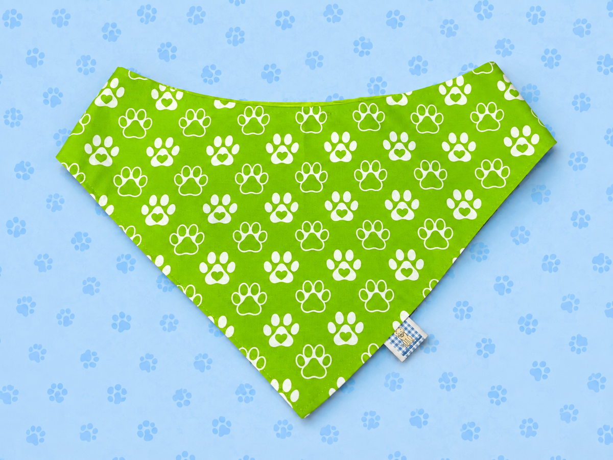 High-Visibility Reversible Hook & Loop Dog Bandana